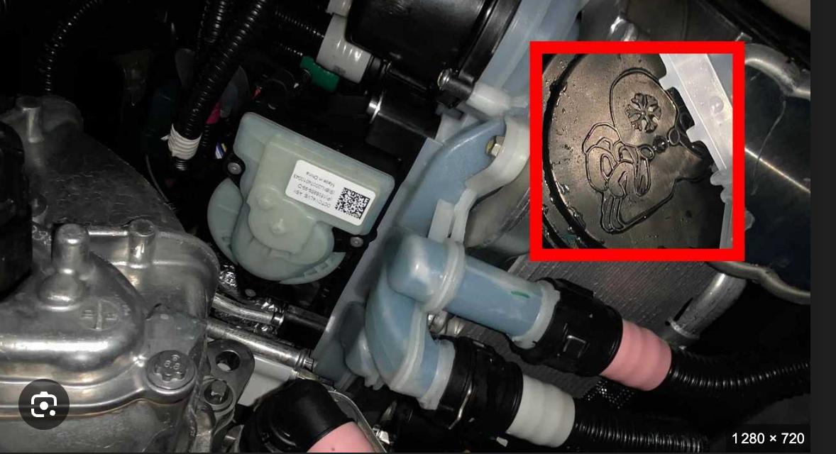 Octovalve installed in Model Y